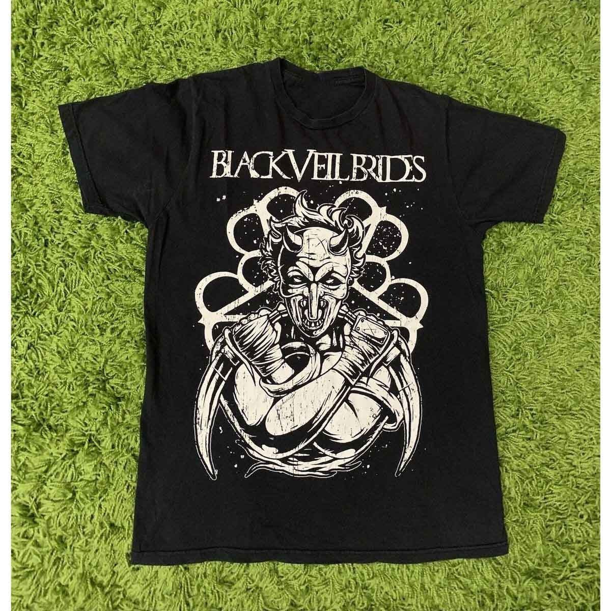 Vintage Black Veil Brides Metal Rock Band Unisex T-Shirt MA161 FREE SHIPPING