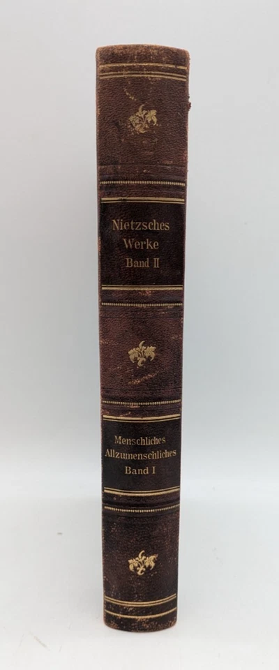 Human, all too human, Friedrich Nietzsche, C. G. Naumann Verlag, 1906 - Image 3 of 4