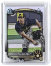 Sean Episcope 2025 Bowman Draft Chrome Refractor