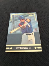 JEFF BAGWELL ROOKIE 1991 GOLD LEAF ROOKIES NRMT #BC14 HOUSTON BASEBALL CARD !