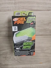 Nerf Pro Gelfire Nightfall Hopper & 5000 Glow in The Dark Dehydrated Rounds P...