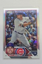 2023 Topps Chrome Update Series - Rookie Debut Matt Mervis #USC44 Refractor (RC)