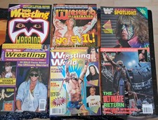 Lot of 6 Wrestling Magazines Ultimate Warrior WWE/WWF/WCW/NWO/OWN