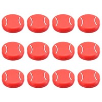 Tennis SchläGer VibrationsdäMpfer, 12Er Pack Tennis Absorber Aus Silikon, Rot