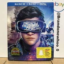 Ready Player One 3D Bluray + Bluray with slipcover 2018