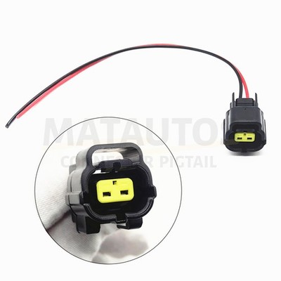 2 Wire IAT Intake Air Temp Sensor Connector Repair For Mazda RX-7 FD3S 1992-2002