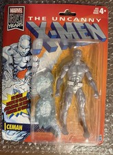 Iceman Hasbro Marvel Legends Uncanny X-Men Action Figure 6    Retro Card New
