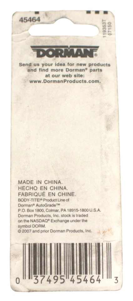 Dorman Front Rear Panel Trim Retainers Fit 1980-1989 Mercury Grand Marquis 45464 Foto 2 de 4