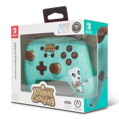 PowerA Enhanced Wireless Controller Animal Crossing - Brand New- Nintendo Switch