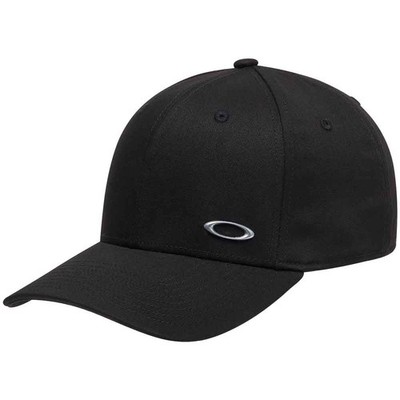 Oakley Tinfoil 2 Basecap 6-Panel Cap Kappe Baseballkappe Baseballcap Hut Schwarz