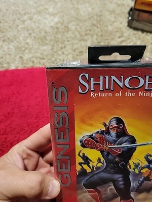 NOS Factory Sealed Shinobi III 3: Return of the Ninja Master Sega