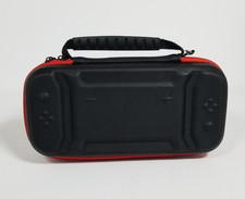 Nintendo Switch Game and Handheld carrying Case Black and Red
