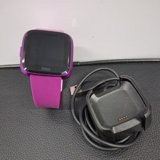 Fitbit Light FB415 Purple W/ Charging Cable good condition