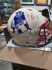 Rob Gronkowski Signed New England Patriots Speed Full Size Throwback Helmet