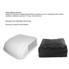 RV Air Conditioner Cover with Drawstring 210D Oxford Fabric Water Resistant Sun