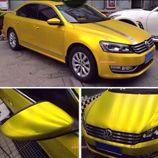 3D Satin Brushed Full SUV Car Truck Vinyl Wrap Hood Roof Sticker 65FT Gold BO