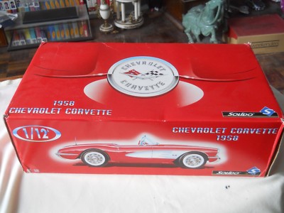 Solido 1958 Chevrolet Corvette 1:12 Diecast | eBay