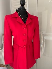 Red Jacket/coat. Very Stylish. Vintage, Possibly Part Of Uniform. Stunning!