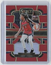 ARIEL ATKINS 2024 Panini WNBA Select CONCOURSE RED PRIZM 049/149 Mystics #64
