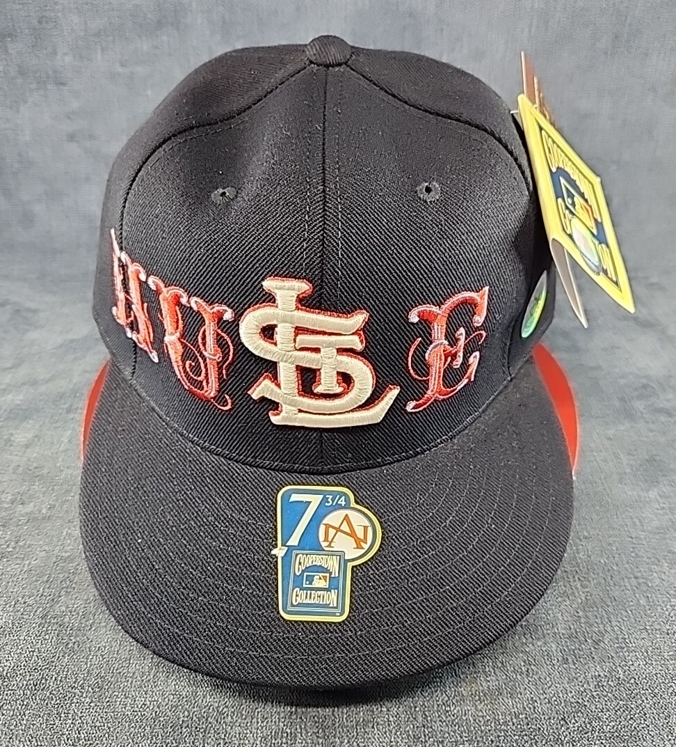 Cooperstown Collection huSTLe St. Louis Cardinals Fitted Cap 7-3/4