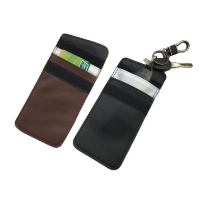 Mini Faraday Bag Car Key Signal Blocking Wallet Blocker Case RFID Car Shielding