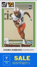 2021 Panini Chronicles Draft Picks Collegiate #46 Chuba Hubbard