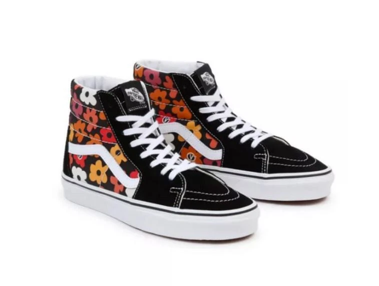 Red flower vans sales