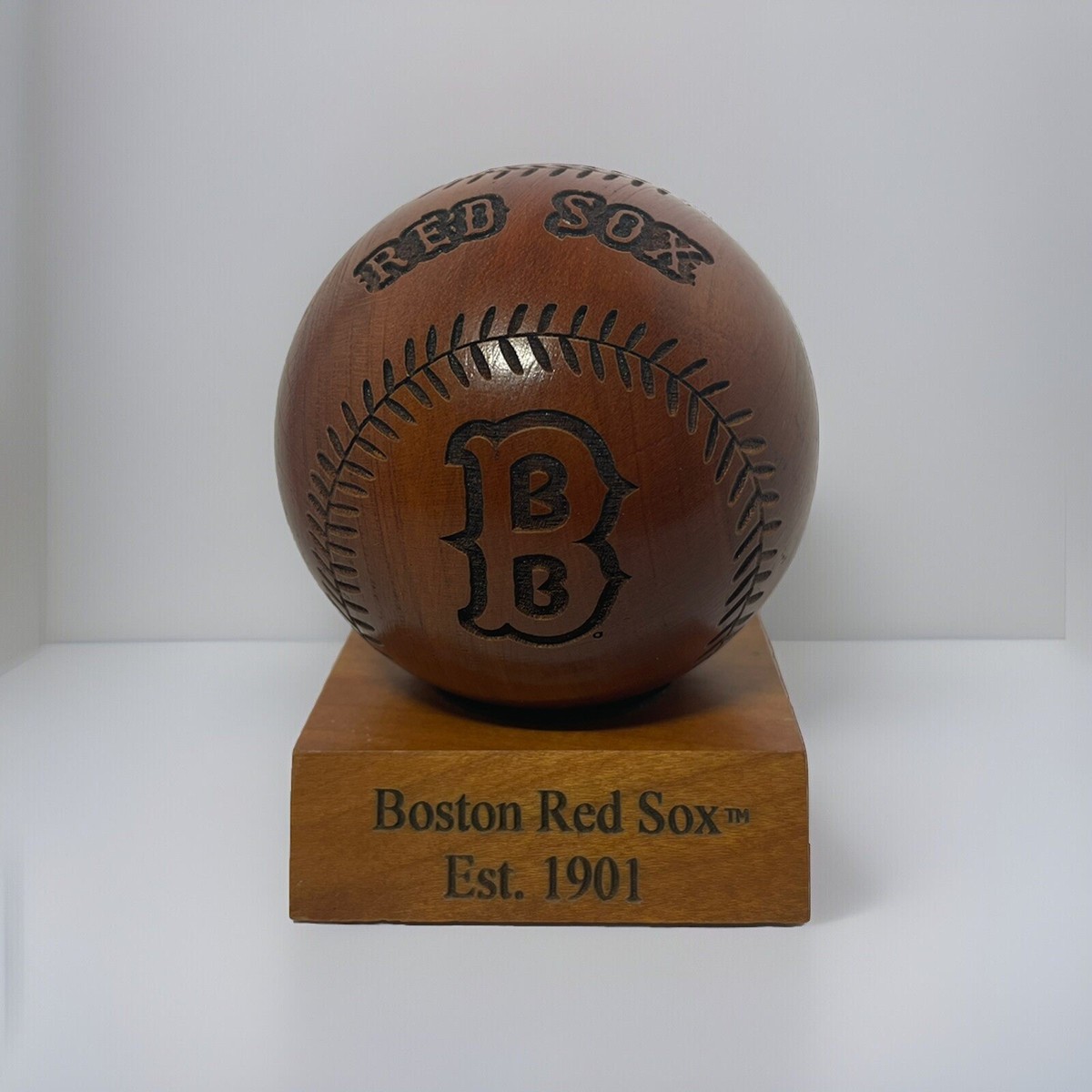 Gridworks製 ボストン・レッドソックス 木製記念ボール（2001年版） RARE Boston Red Sox Wood Baseball, GRID WORKS INC. | eBay