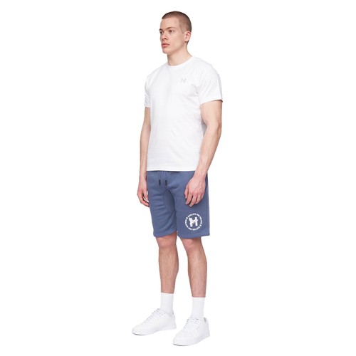 Henleys Metafone Mens Casual Comfort Summer Bottoms Jog Shorts Blue - Picture 3 of 5