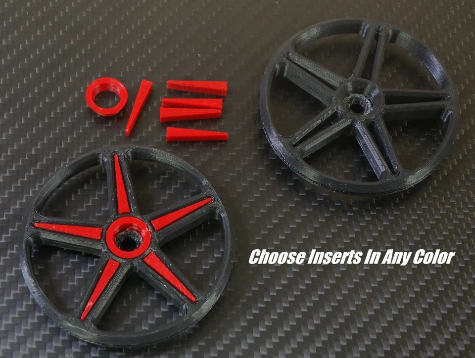 Rueda de carreras de arrastre delantero delgado AJC Mods Skineez 2,9" para camión de corte Traxxas C10 5 Foto 2 de 4