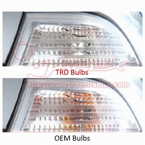 TRD Front & Rear Winker Bulb Set TOYOTA MARK II GX11# / JZX11# MS402-00006 x 2 - Picture 3 of 4