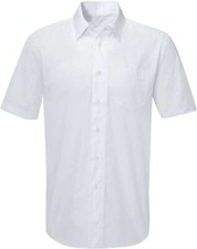 Classic  Mens Shirts  Short Sleeve with Classic Fused collar Easy Care