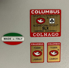 Columbus SLX* Colnago frame +2 fork decals for campagnolo equip bike