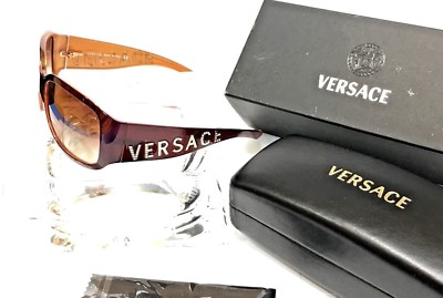 Versace ラウンドサングラス ケース付き グレカ サングラス ゴールド | VERSACE JP