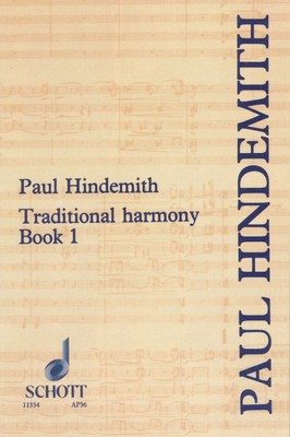 Traditional Harmony Book 1 - Music Instruction NEW Schott 049000469