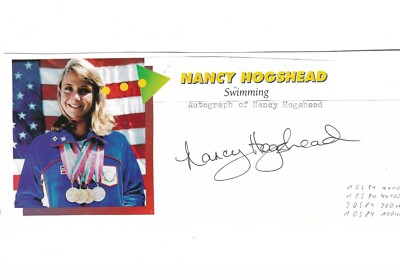 Nancy Hogshead - USA  - 3x 1984 Olympia Gold  - Schwimmen -
