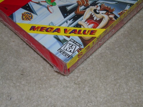 Sega Genesis Taz In Escape From Mars Mega Hit Series NEW FACTORY SEALED RARE - Picture 4 of 4