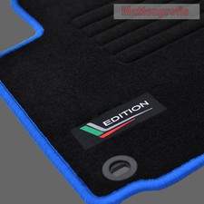 Edition Velours Fußmatten für Skoda Octavia II 1Z ab Bj.02/2004 - 2013 oval blau