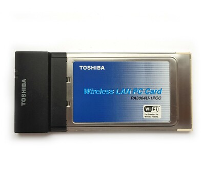 PC24E-H-FC TOSHIBA Wireless LAN PC Card PCMCIA PA3064U-1PCC Lucent Wavelan 5VOLT