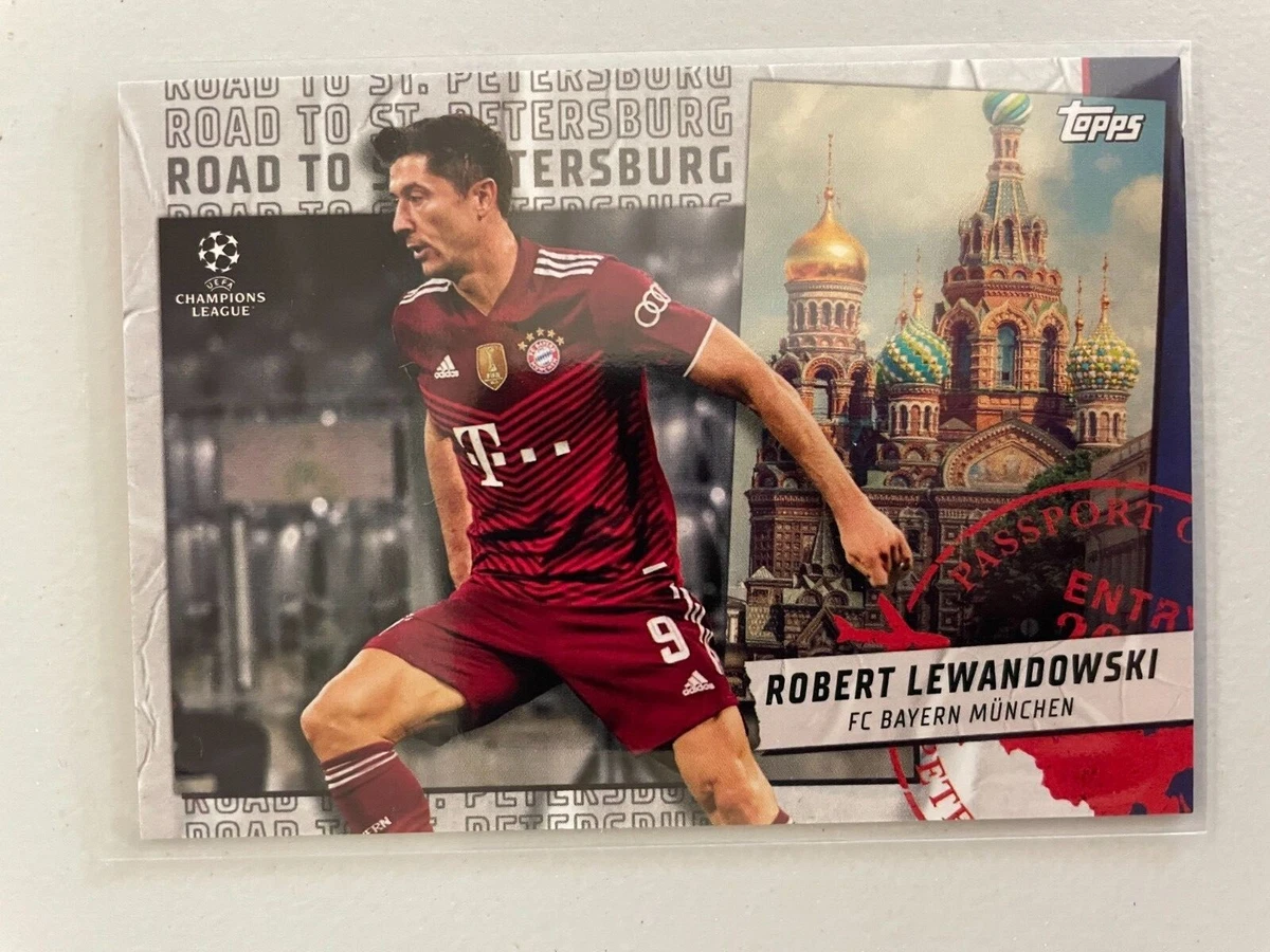 2021-22 Topps UCL Collection Robert Lewandowski #RSP-12 for sale