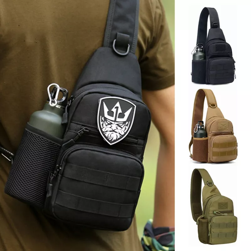 Bolso De Hombro Táctico Militar Para Hombre Senderismo Caza Camping Men |