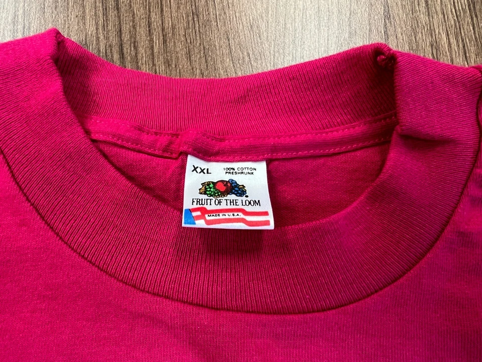 CAMISETA VINTAGE SELENA 2XL PUNTADA ÚNICA AÑOS 90 CAMISETA CONMEMORATIVA ROSA CALIENTE STOCK MUERTO NOS Foto 3 de 4