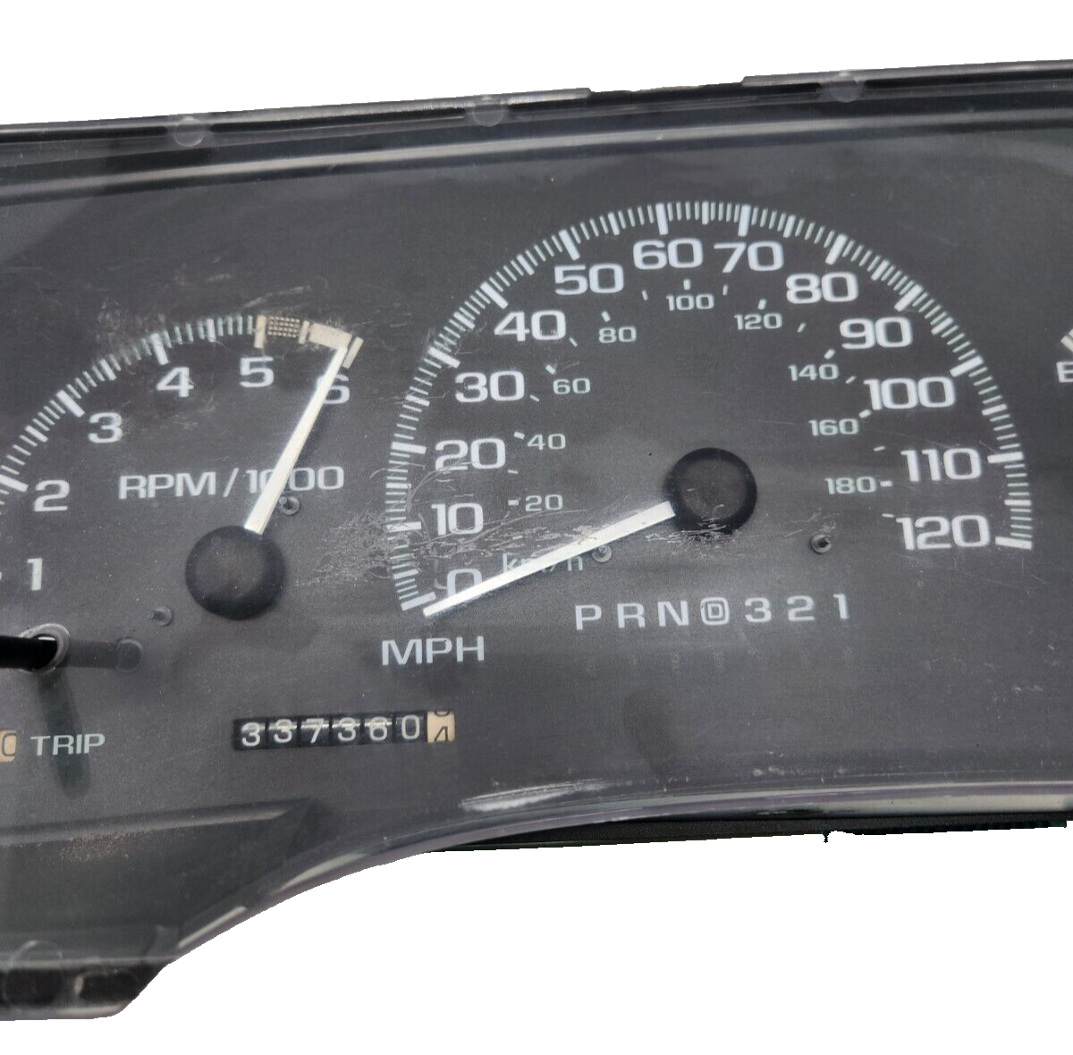 1995-1999 Chevrolet C1500 Instrument Cluster 120 mph Speedo 6K