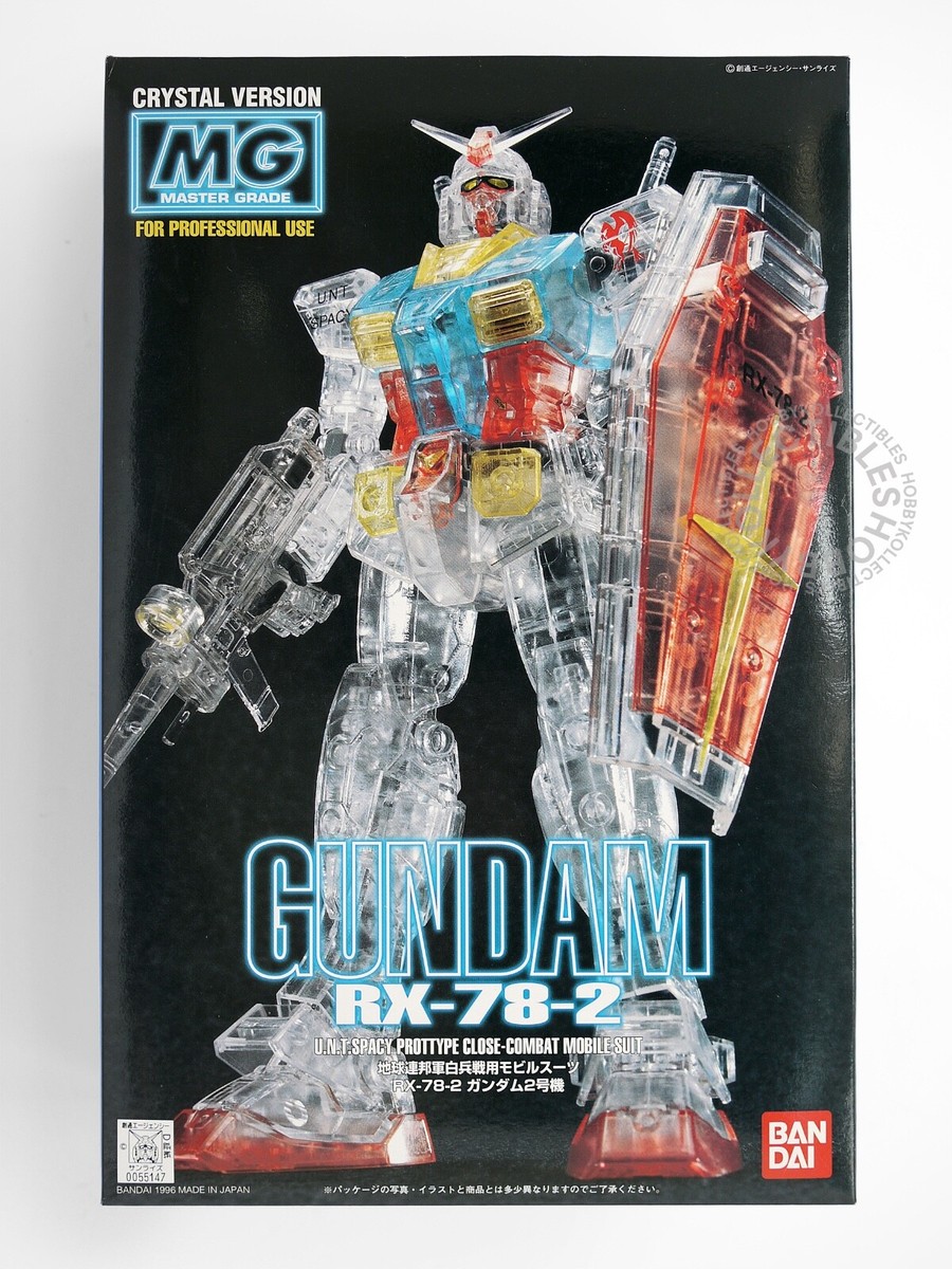 Bandai 1/100 Gundam RX-78-2 MG Master Grade Crystal Version