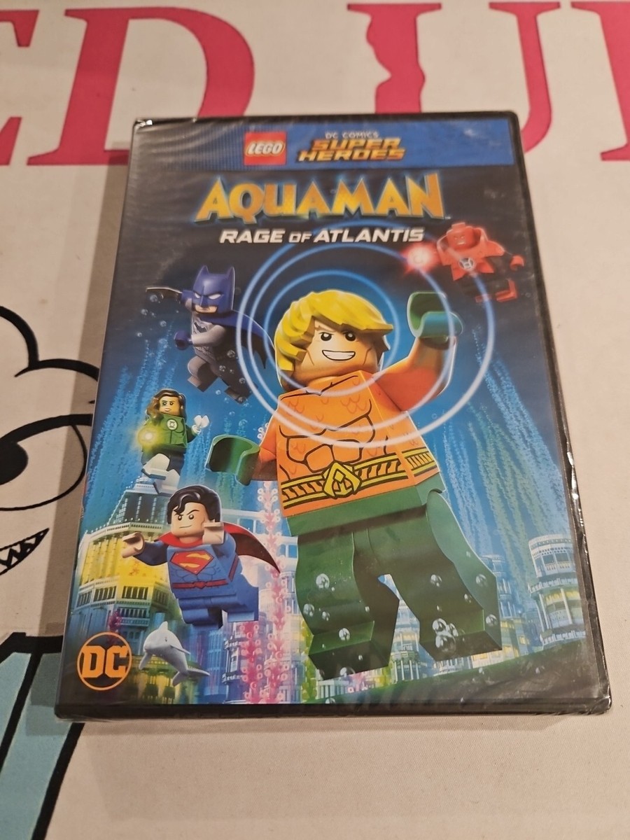 LEGO DC Comics Super Heroes: Aquaman Rage of Atlantis (DVD) NEW