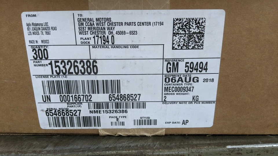 New GM OEM Coolant Temperature Sensor 15326386 Chevy Pontiac Buick Cadillac GMC - Image 2 of 4