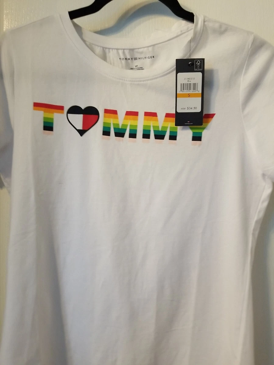 Tommy hilfiger pride sales t shirt