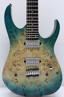 ギター ibanez Premium RG1121PB Ibanez RG Premium RG1121PB Charcoal Black Burst Electric