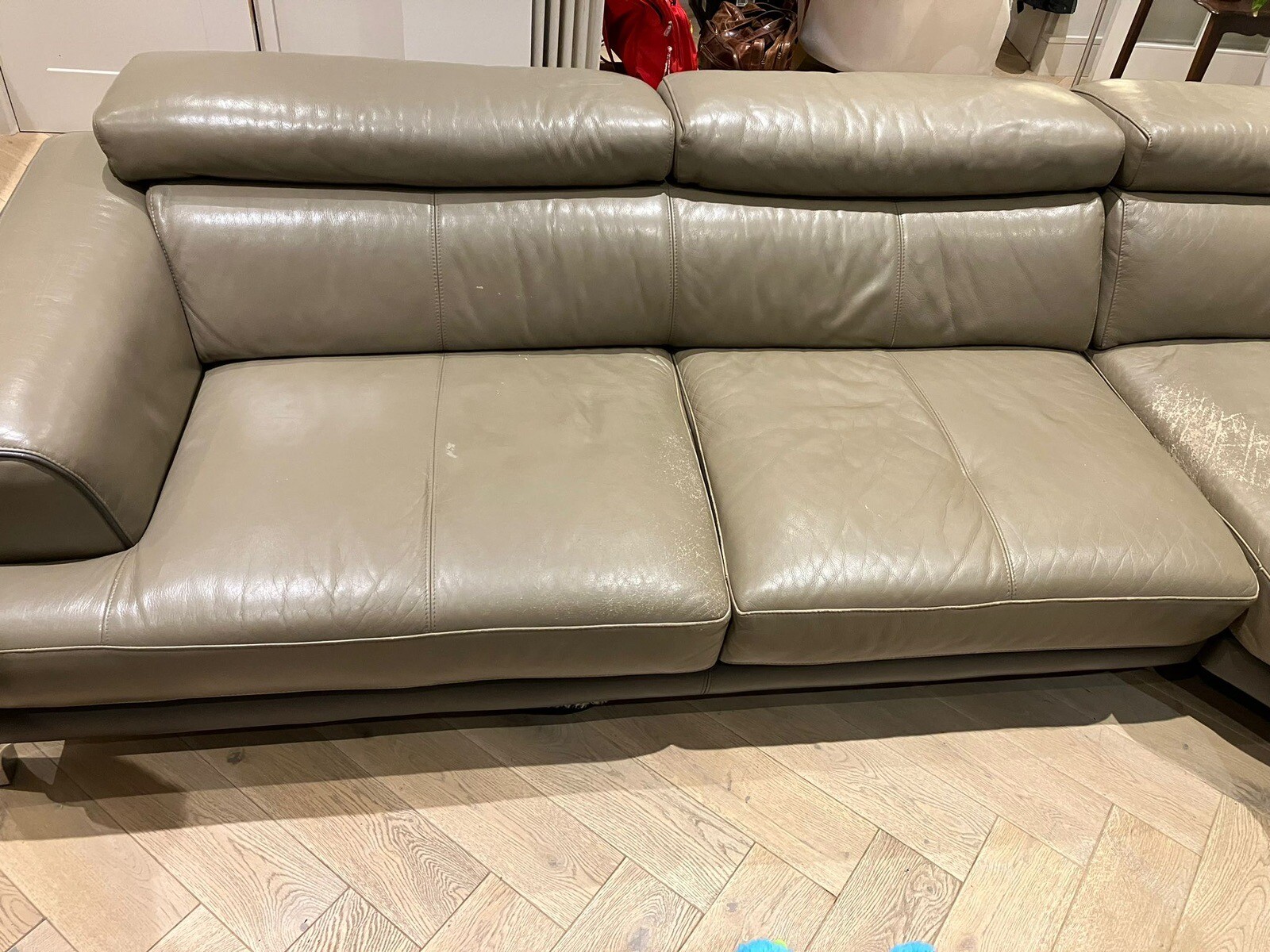 Leather Corner Sofa eBay