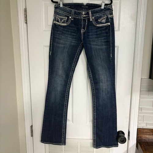 Vigoss The New York Slim Boot Jeans Size 5/6 - Picture 2 of 8